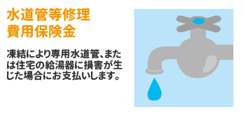 水道管等修理費用保険金